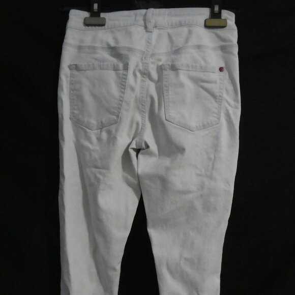 BULLHEAD DENIM CO - High Rise - Skinniest | size 3 | Light Blue Distressed Denim - Picture 13 of 16
